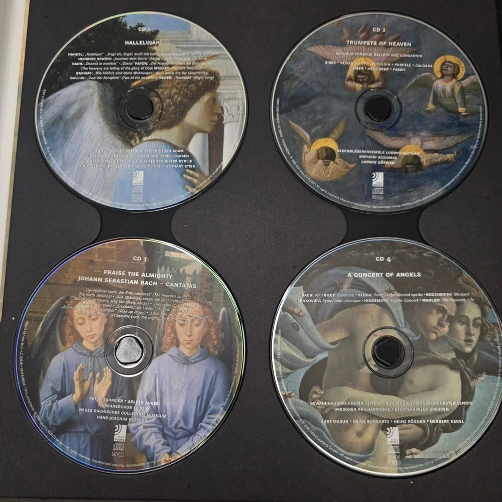 A Concert Of Angels + 4 CDs With Music From J.S. Bach to G. Mahler HCDJ 2005